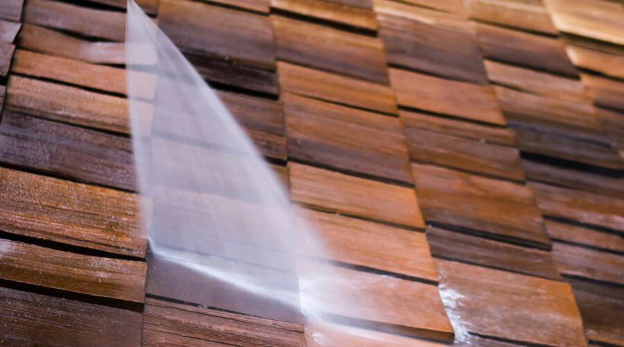 Professional gutter cleaning in Dola, OH